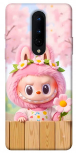 Чохол Labubu flower для OnePlus 8