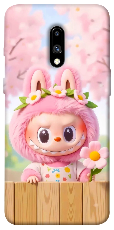 Чехол Labubu flower для OnePlus 7