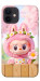 Чехол Labubu flower для iPhone 12 mini