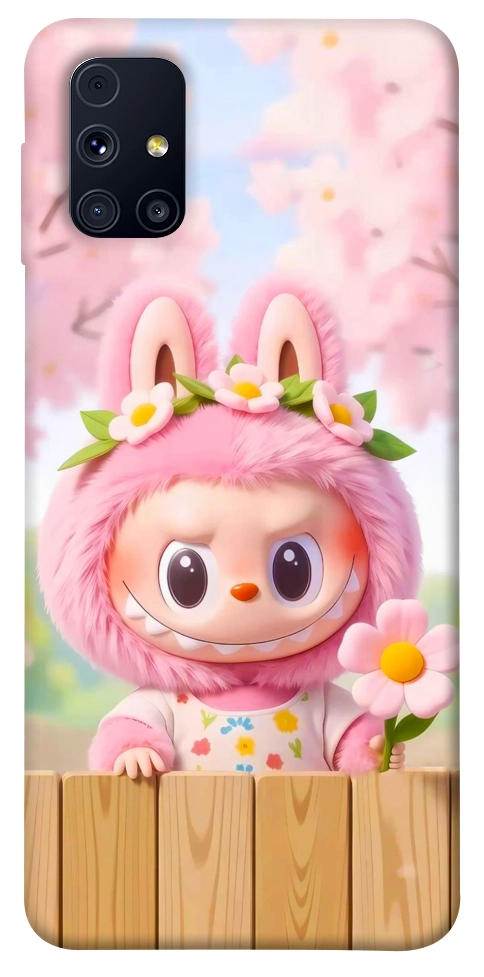 Чехол Labubu flower для Galaxy M31s