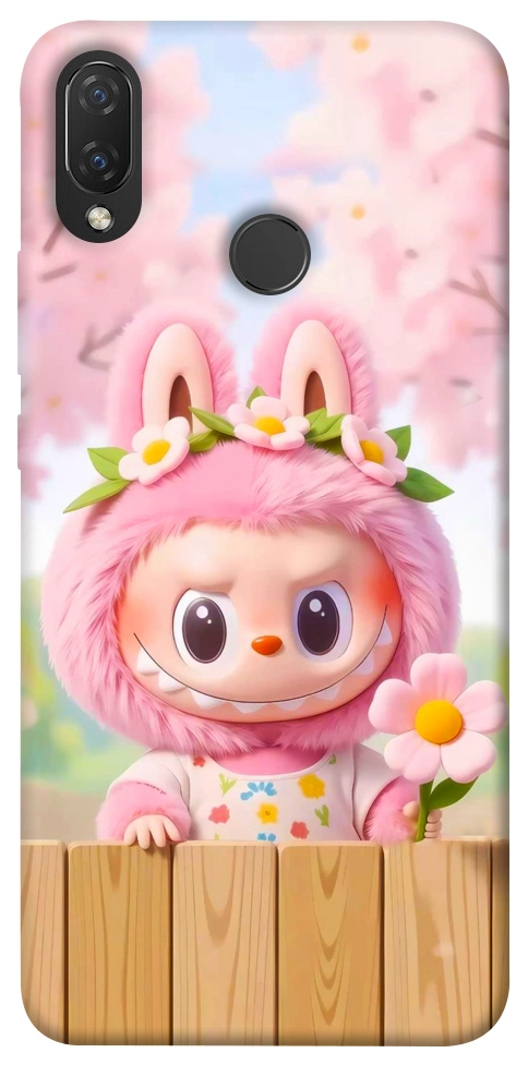 Чохол Labubu flower для Huawei Nova 3i