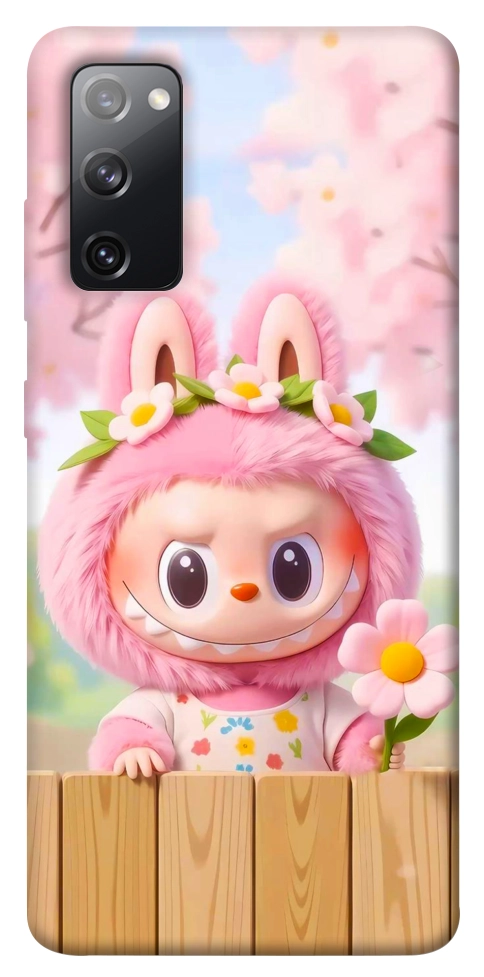 Чехол Labubu flower для Galaxy S20 FE