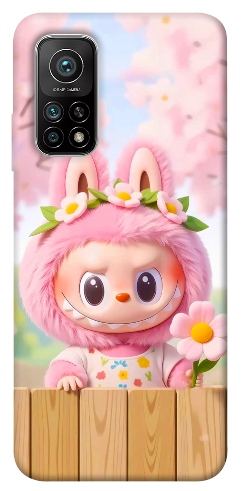 Чехол Labubu flower для Xiaomi Mi 10T Pro