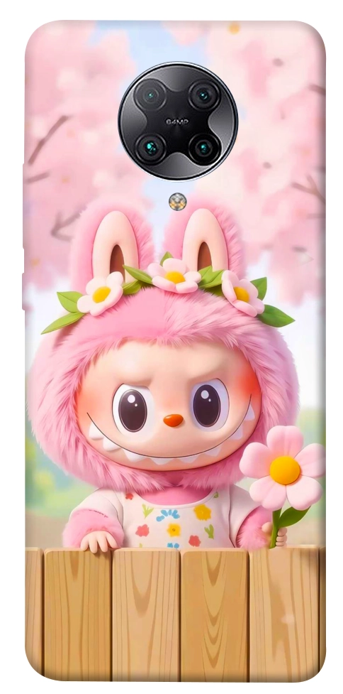 Чехол Labubu flower для Xiaomi Redmi K30 Pro