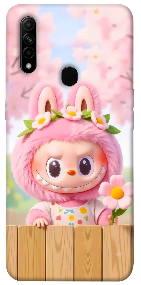 Чохол Labubu flower для Oppo A31