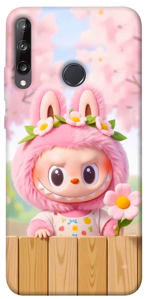 Чехол Labubu flower для Huawei P40 Lite E