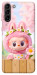 Чехол Labubu flower для Galaxy S21+