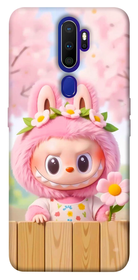 Чохол Labubu flower для Oppo A9 (2020)