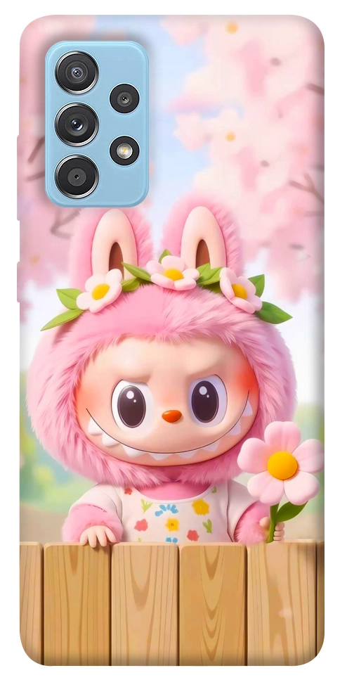 Чохол Labubu flower для Galaxy A52