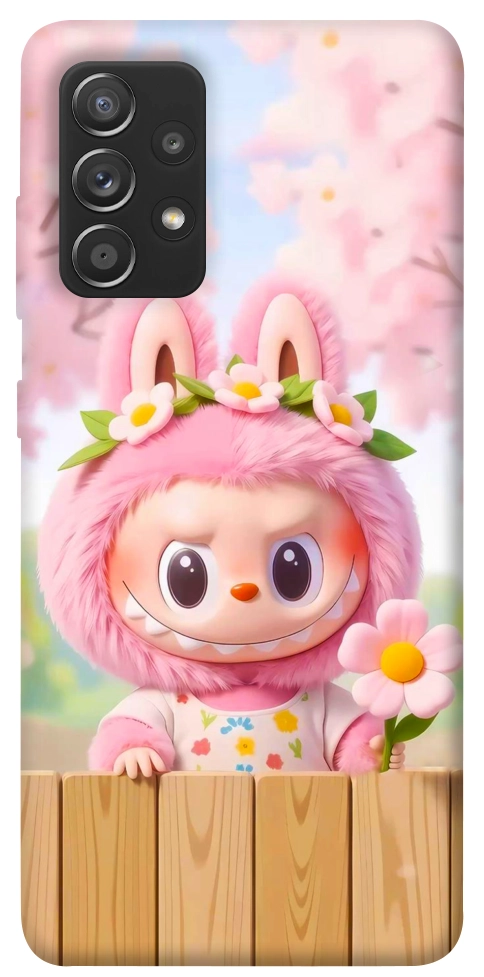 Чохол Labubu flower для Galaxy A72 5G