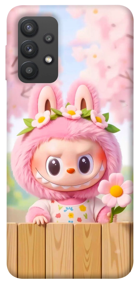 Чехол Labubu flower для Galaxy A32 4G