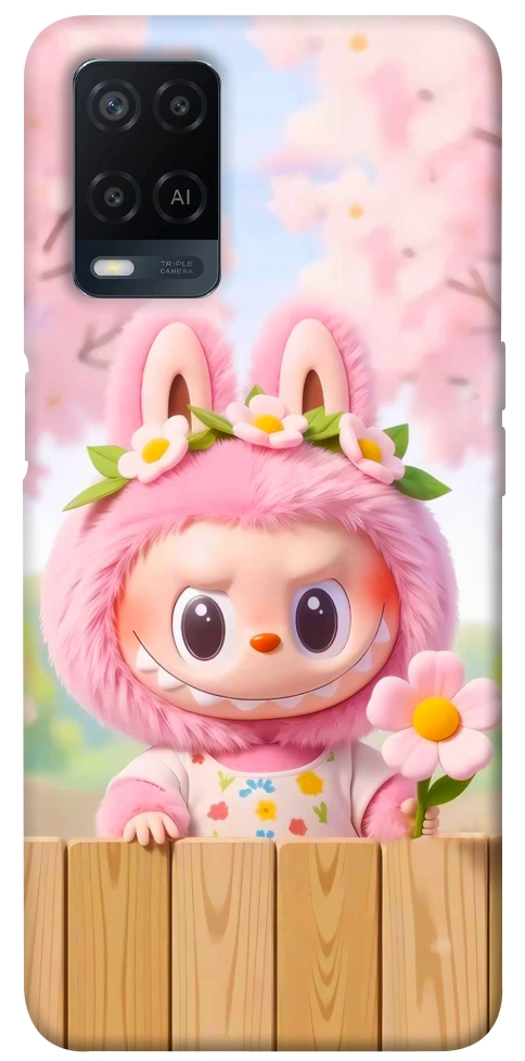 Чохол Labubu flower для Oppo A54 4G