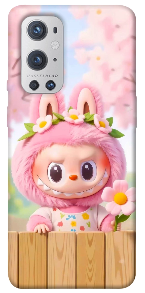 Чехол Labubu flower для Oneplus 9 pro