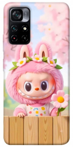 Чохол Labubu flower для Xiaomi Poco M4 Pro 5G