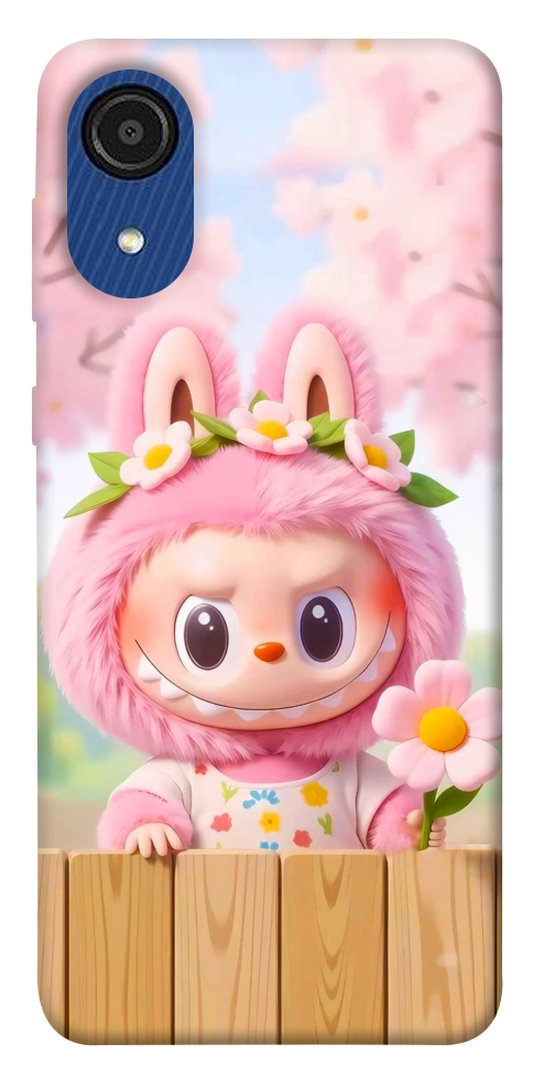 Чехол Labubu flower для Galaxy A03 Core