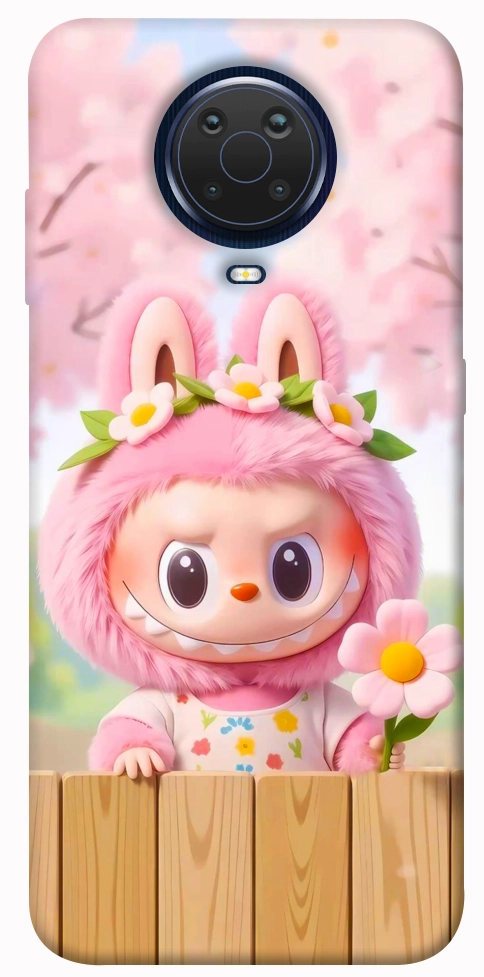 Чохол Labubu flower для Nokia G20