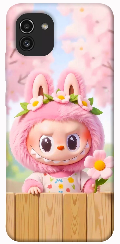 Чехол Labubu flower для Galaxy A03