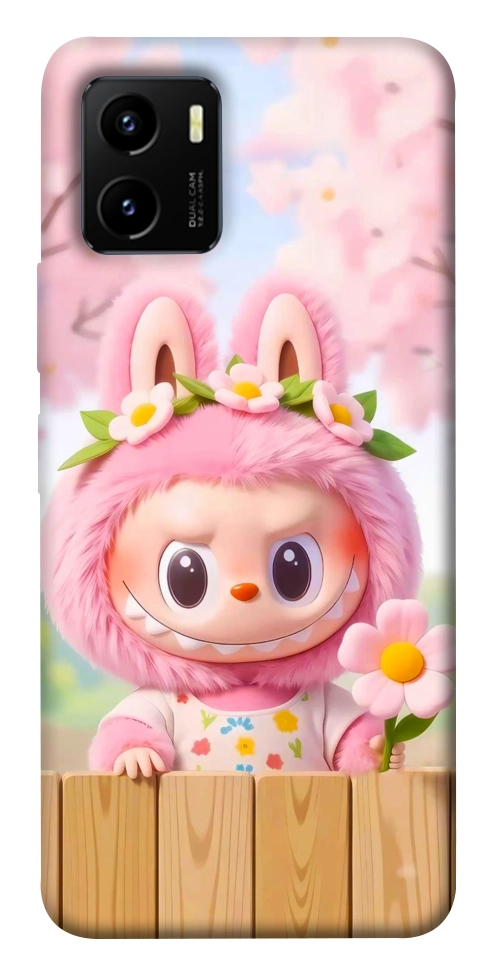 Чехол Labubu flower для Vivo Y15s