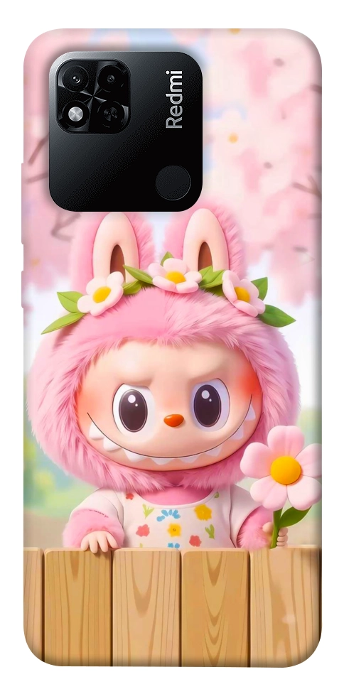 Чехол Labubu flower для Xiaomi Redmi 10A