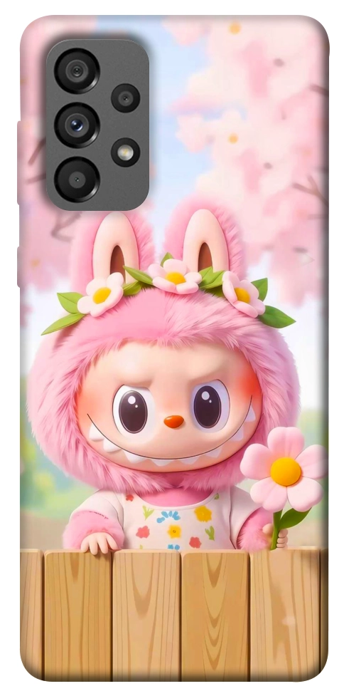 Чехол Labubu flower для Galaxy A73 5G
