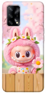 Чехол Labubu flower для Oppo F19