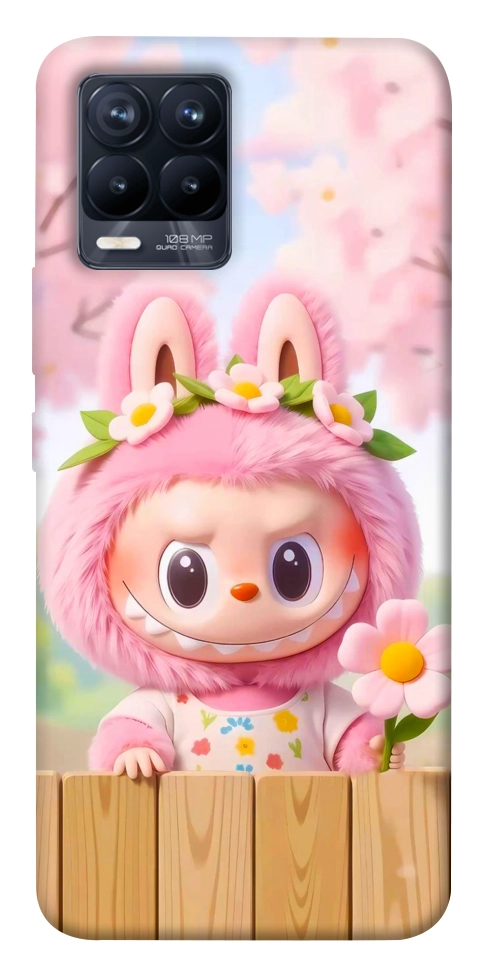 Чехол Labubu flower для Realme 8 Pro