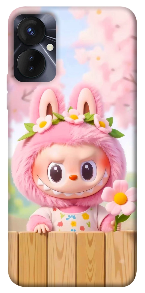 Чохол Labubu flower для TECNO Spark 9 Pro