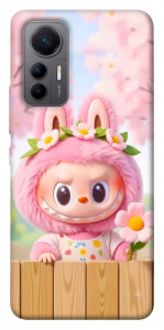 Чехол Labubu flower для Xiaomi 12 Lite