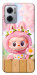 Чохол Labubu flower для Xiaomi Redmi Note 11E