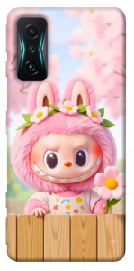 Чехол Labubu flower для Xiaomi Redmi K50 Gaming