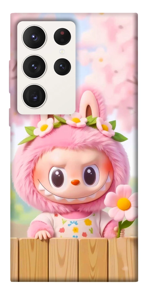 Чохол Labubu flower для Galaxy S23 Ultra
