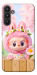 Чохол Labubu flower для Galaxy A34 5G