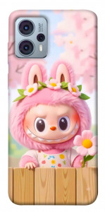 Чехол Labubu flower для Motorola Moto G23