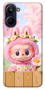 Чехол Labubu flower для Realme 10 4G