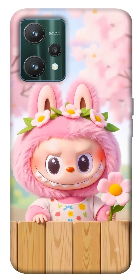 Чохол Labubu flower для Realme 9 Pro