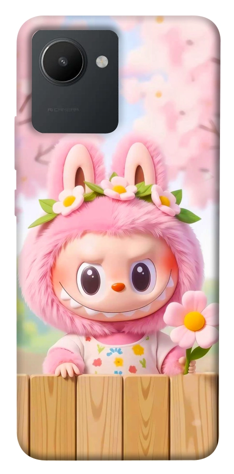 Чохол Labubu flower для Realme C30