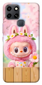 Чохол Labubu flower для Infinix Smart 6