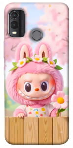 Чехол Labubu flower для Nokia G11 Plus
