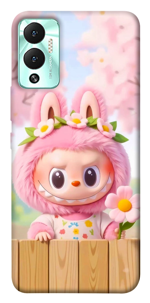 Чохол Labubu flower для Infinix Hot 12 Play