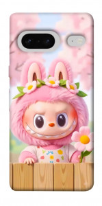 Чехол Labubu flower для Google Pixel 7