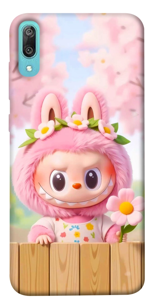 Чехол Labubu flower для Huawei Y6 Pro (2019)