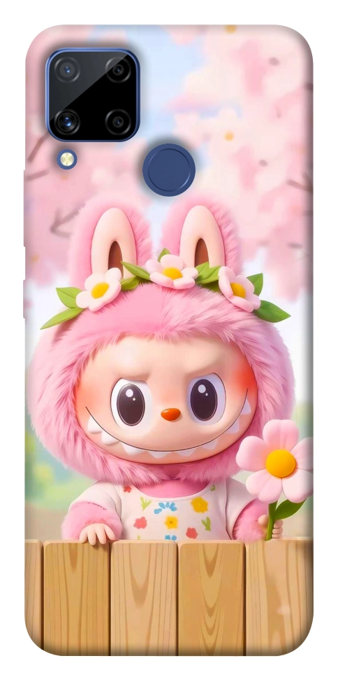 Чехол Labubu flower для Realme C15