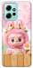 Чохол Labubu flower для Xiaomi Redmi Note 12 4G