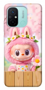Чехол Labubu flower для Xiaomi Redmi 12C