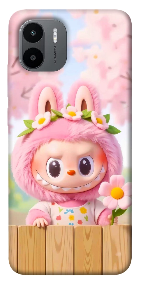 Чехол Labubu flower для Xiaomi Poco C50