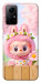 Чехол Labubu flower для Xiaomi Redmi Note 12S