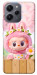 Чохол Labubu flower для Xiaomi Redmi 12