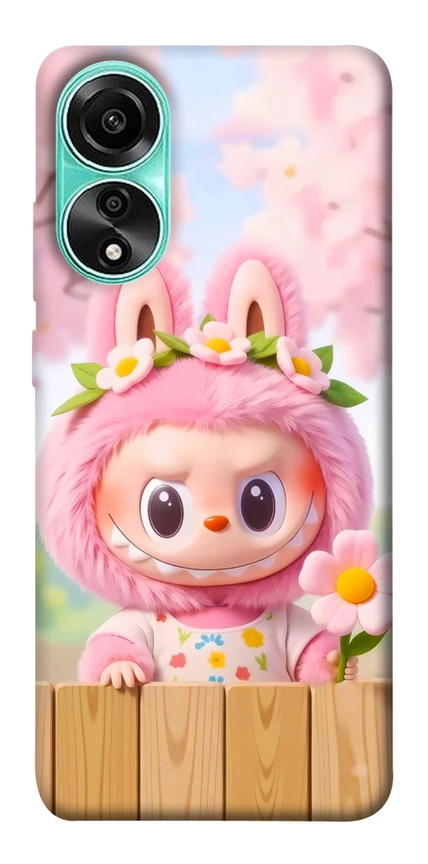 Чохол Labubu flower для Oppo A78 4G