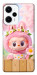 Чехол Labubu flower для Xiaomi Poco F5
