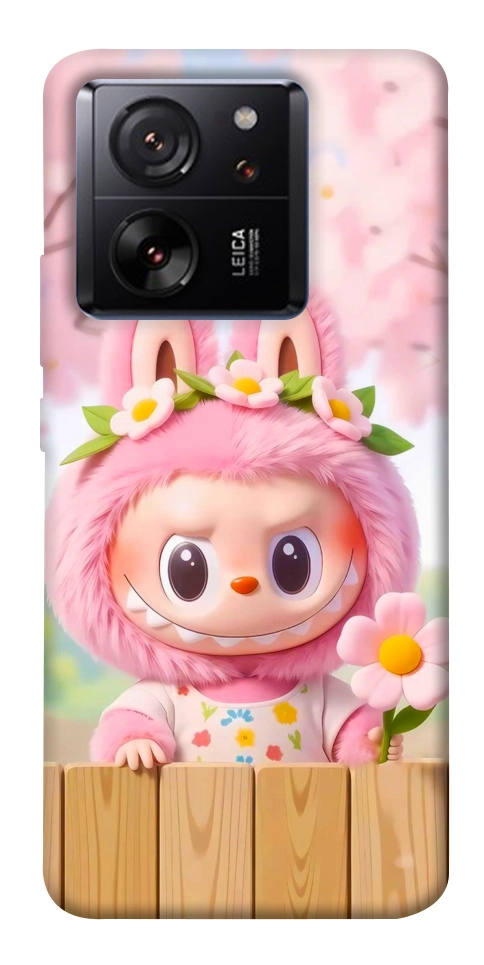 Чохол Labubu flower для Xiaomi 13T